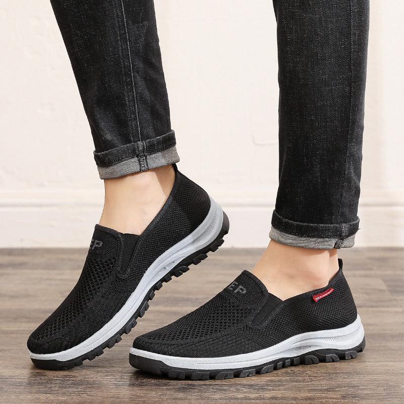 Damen Bequeme Slip-On Laufschuhe mit atmungsaktiver Mesh-Oberfläche Heidi Mode - Image 4
