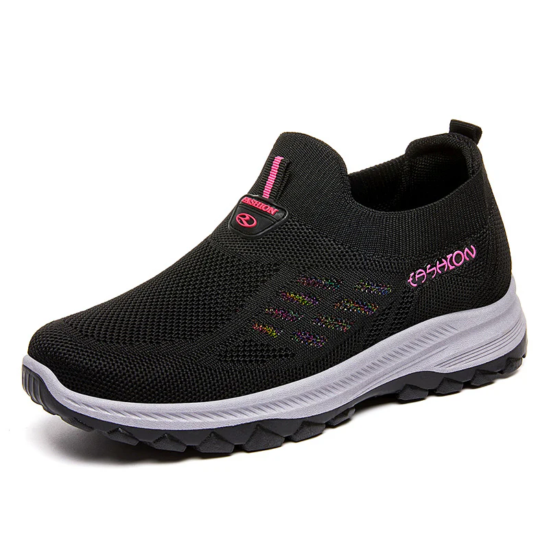 Damen Bequeme Slip-On Laufschuhe mit rutschfester Sohle Heidi Mode - Image 3