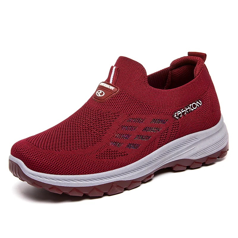 Damen Bequeme Slip-On Laufschuhe mit rutschfester Sohle Heidi Mode - Image 4