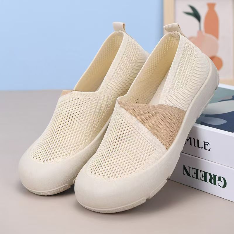 Damen Bequeme Slip-On Schuhe mit atmungsaktivem Obermaterial Heidi Mode - Image 4