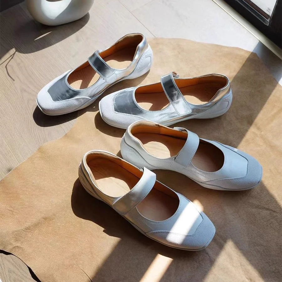 Damen bequeme Slip-On Schuhe mit verstellbarem Riemen und orthopädischer Innensohle Heidi Mode - Image 4