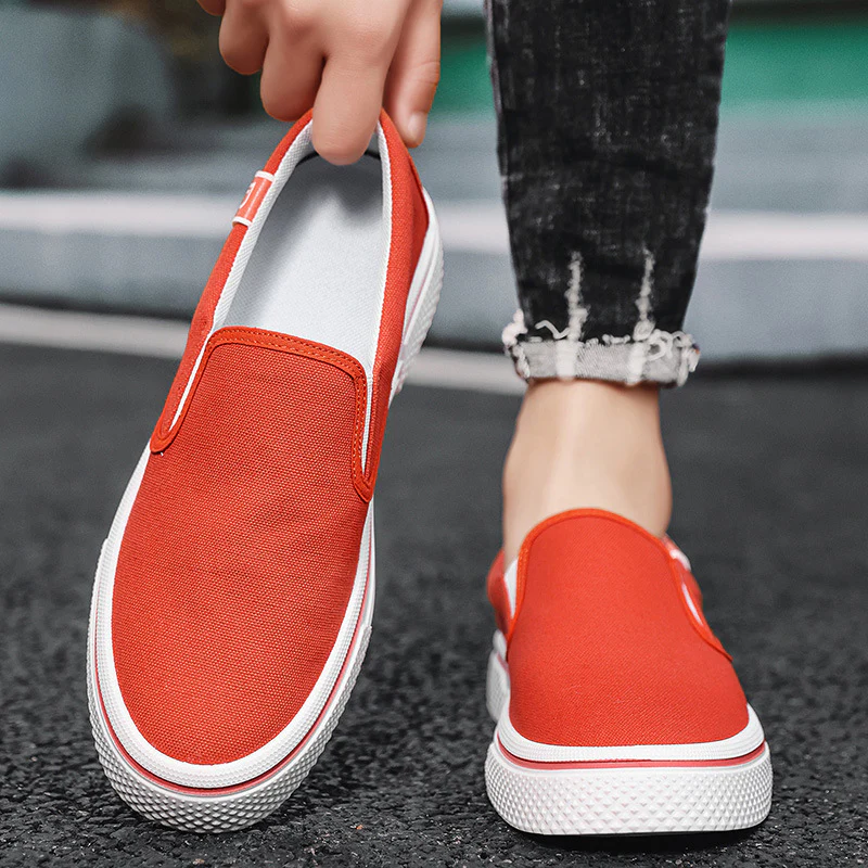 Damen bequeme Slip-On Sneakers aus atmungsaktivem Material Heidi Mode - Image 4