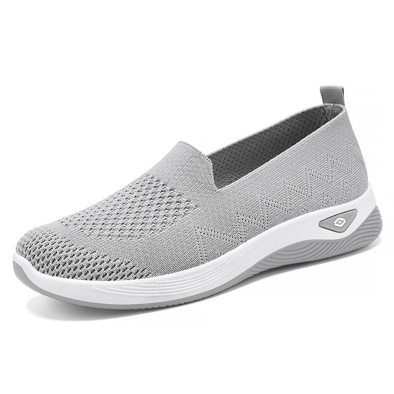Damen Bequeme Slip-On Sneakers mit atmungsaktivem Obermaterial Heidi Mode - Image 7