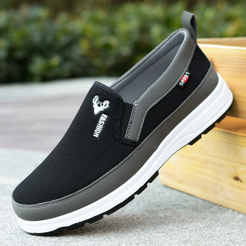 Damen Bequeme Slip-On Sneakers mit atmungsaktivem Obermaterial Heidi Mode - Image 6