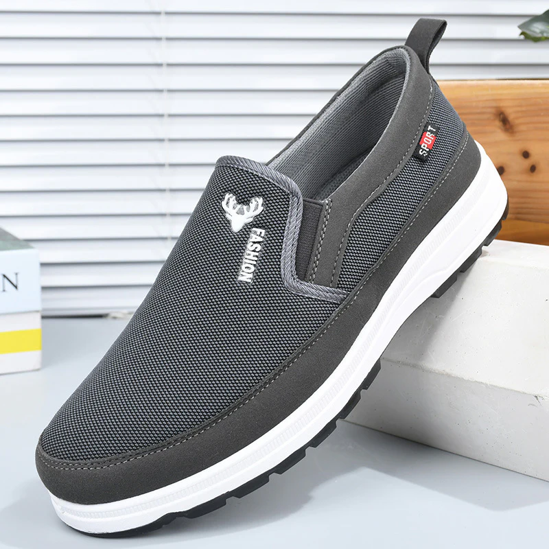 Damen Bequeme Slip-On Sneakers mit atmungsaktivem Obermaterial Heidi Mode - Image 8