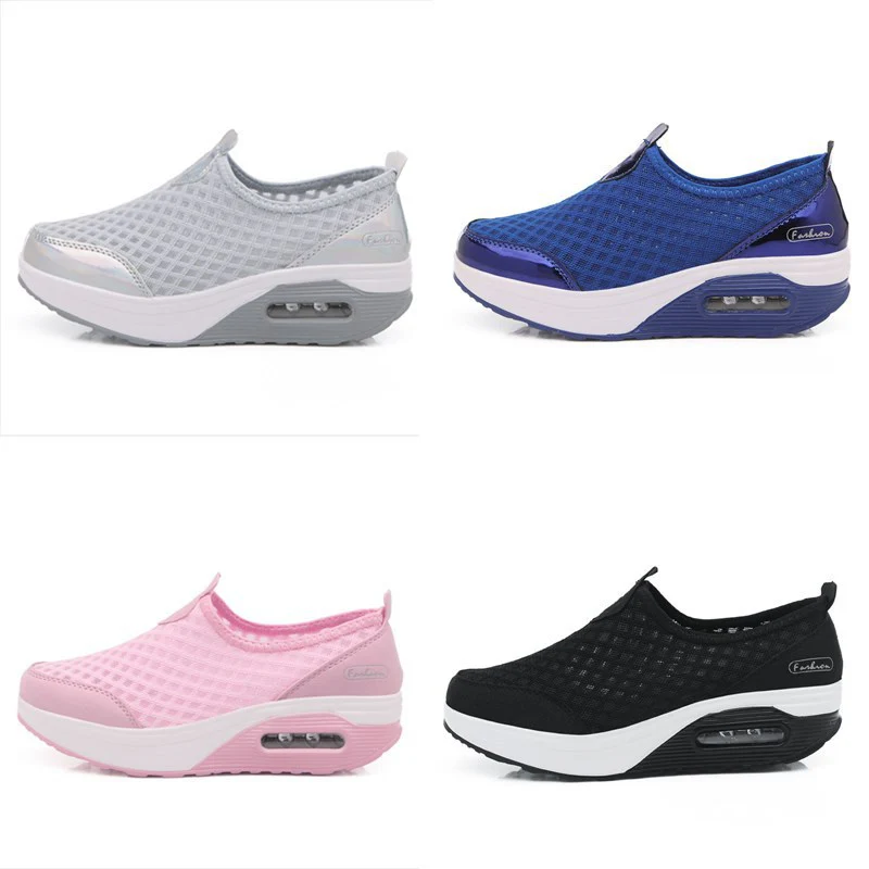 Damen Bequeme Slip-On Sneakers mit atmungsaktivem Obermaterial und dämpfendem Fußbett Heidi Mode - Image 2