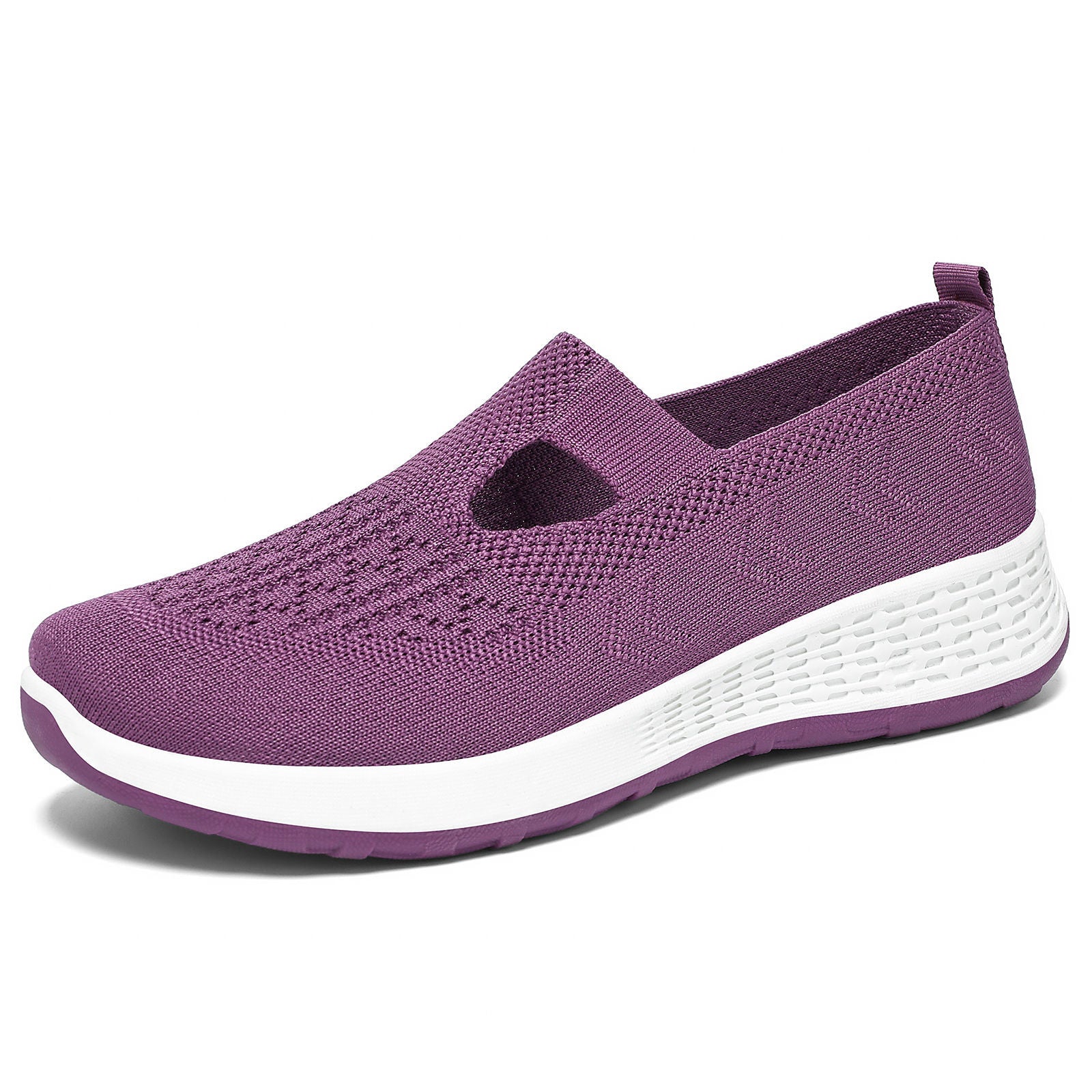 Damen Bequeme Slip-On Sneakers mit atmungsaktivem Strickoberteil Heidi Mode - Image 7