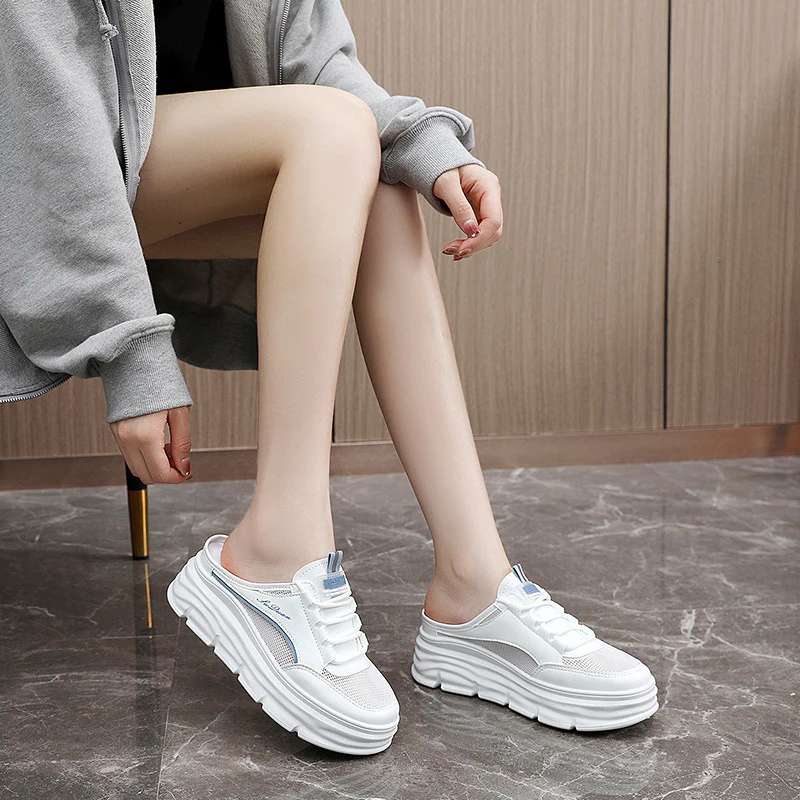 Damen Bequeme Slip-On Sneakers mit dämpfender Sohle und atmungsaktiver Oberfläche Heidi Mode - Image 4