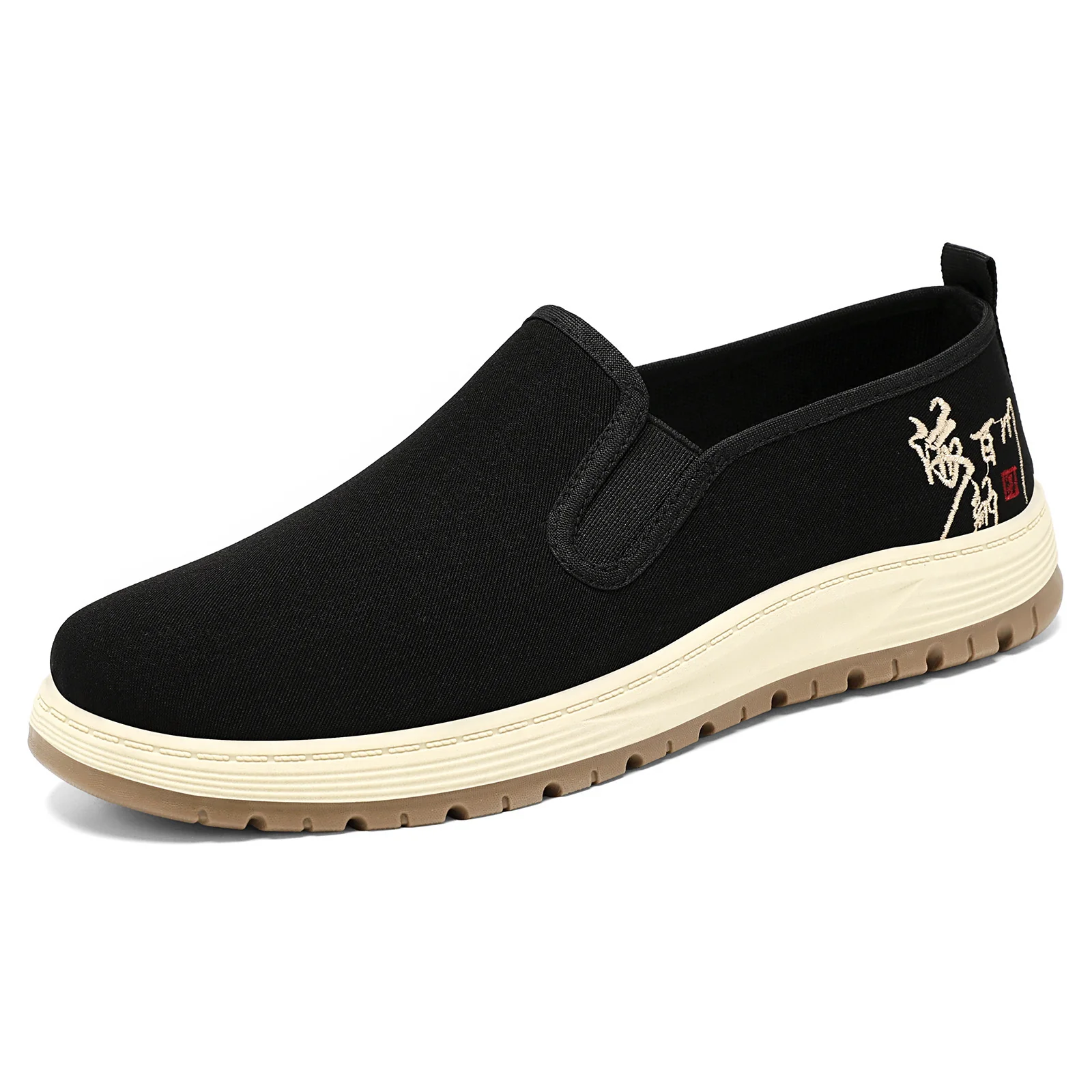 Damen Bequeme Slip-On Sneakers mit elastischem Obermaterial und rutschfester Sohle Heidi Mode - Image 3