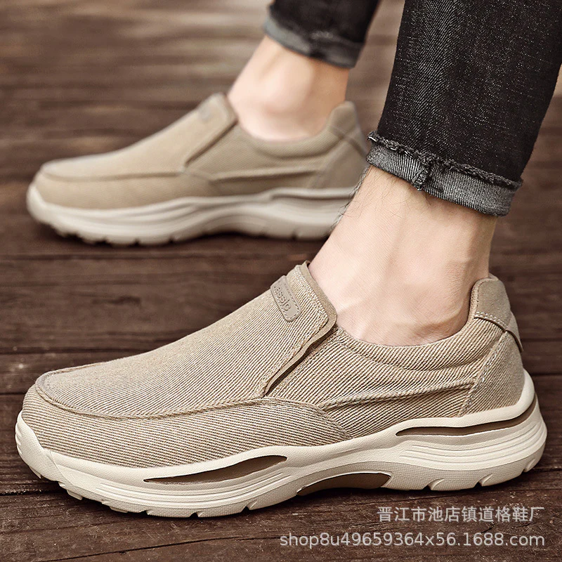 Damen Bequeme Slip-On Sneakers mit elastischem Obermaterial und rutschfester Sohle Heidi Mode