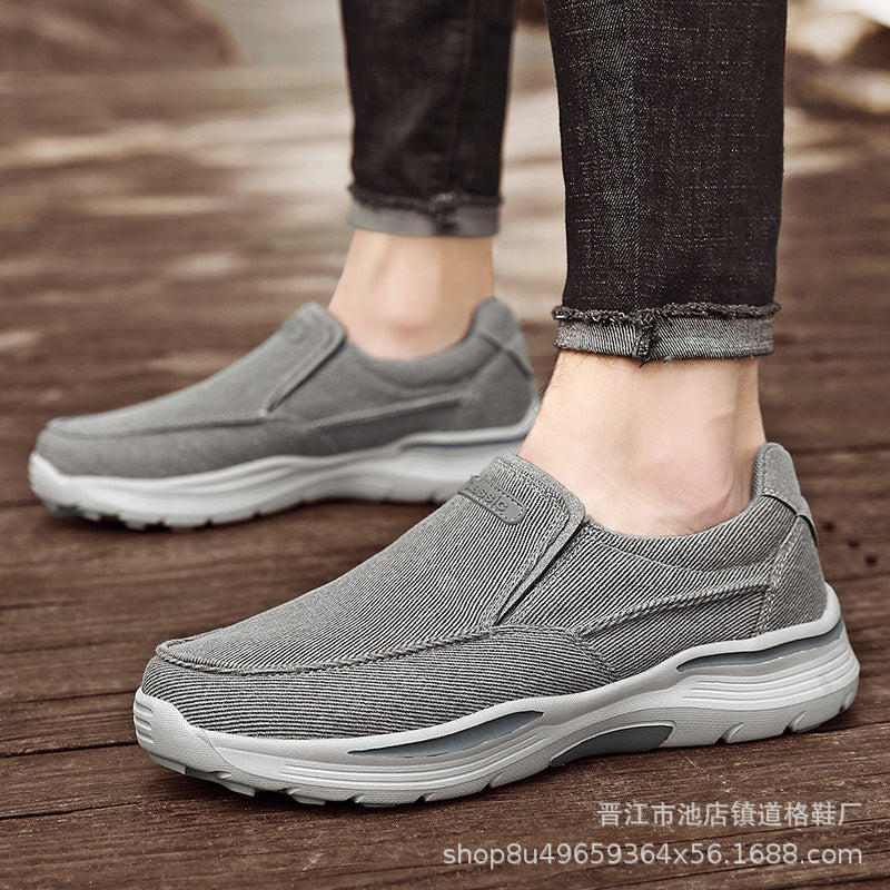 Damen Bequeme Slip-On Sneakers mit elastischem Obermaterial und rutschfester Sohle Heidi Mode - Image 2