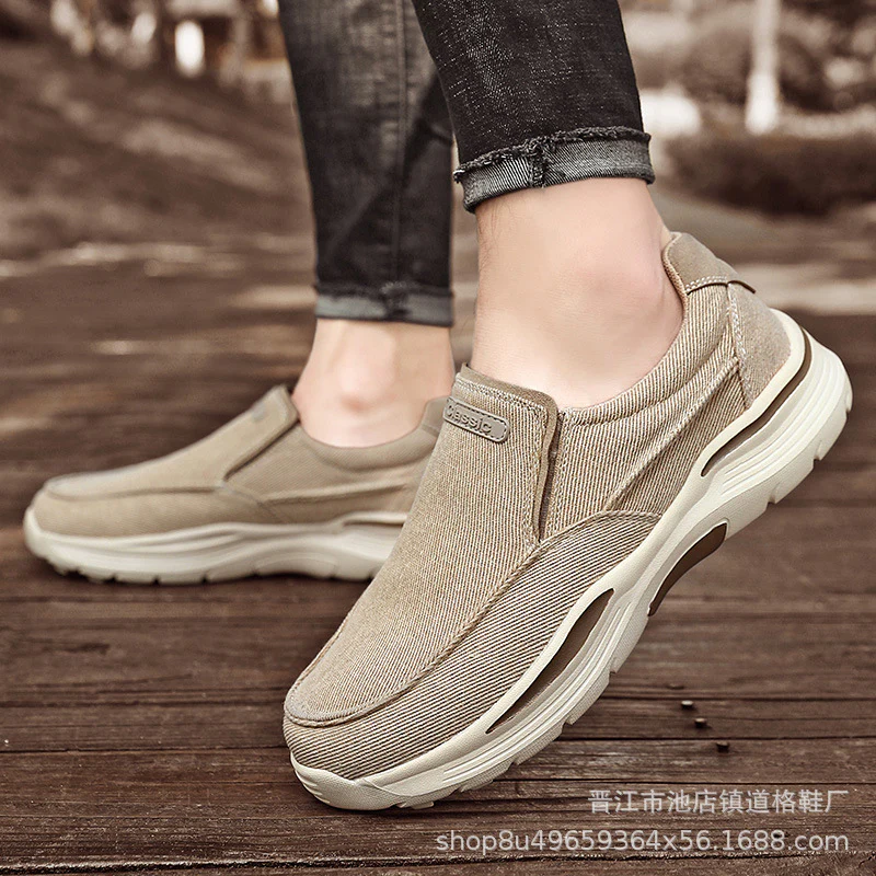 Damen Bequeme Slip-On Sneakers mit elastischem Obermaterial und rutschfester Sohle Heidi Mode - Image 4