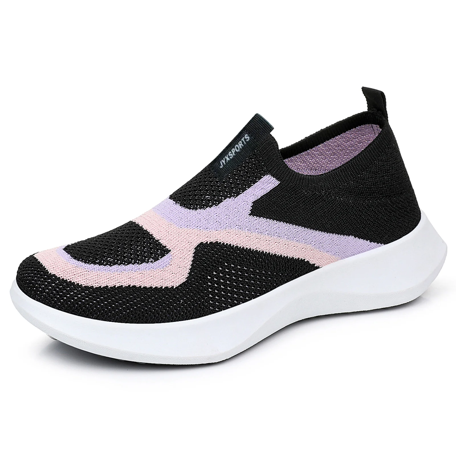 Damen Bequeme Slip-On Sneakers mit innovativem Strickdesign Heidi Mode - Image 8