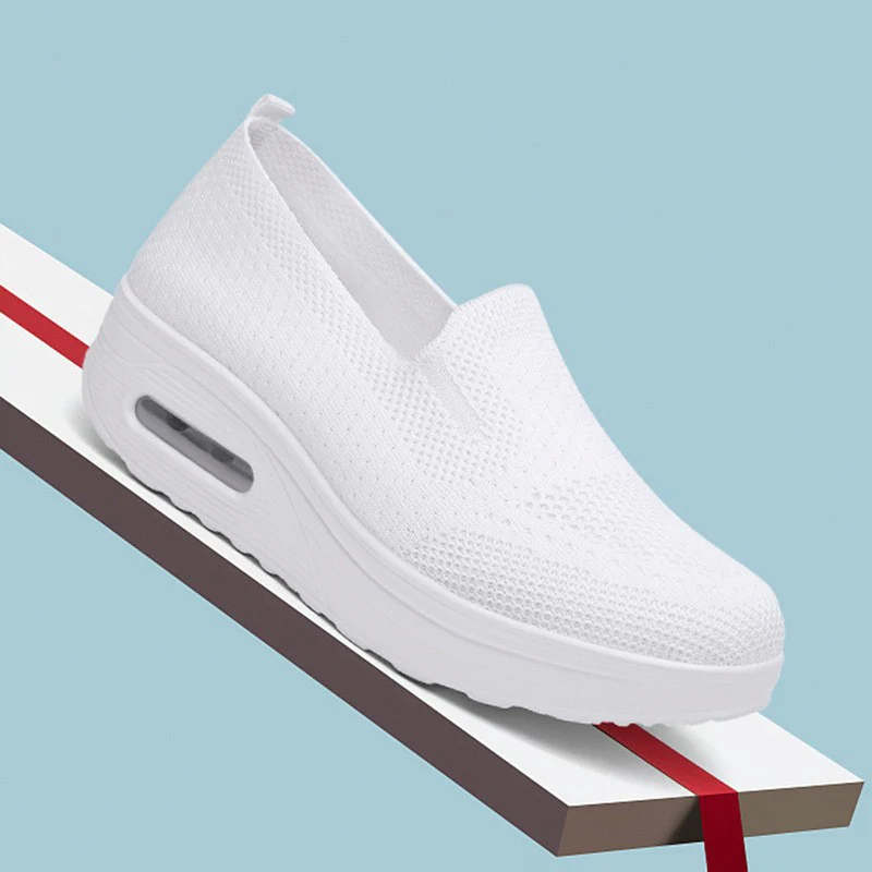 Damen Bequeme Slip-On Sneakers mit Luftpolstertechnologie Heidi Mode - Image 10