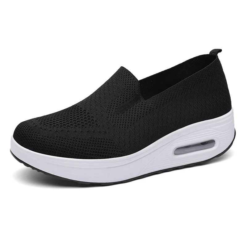 Damen Bequeme Slip-On Sneakers mit Luftpolstertechnologie Heidi Mode - Image 4