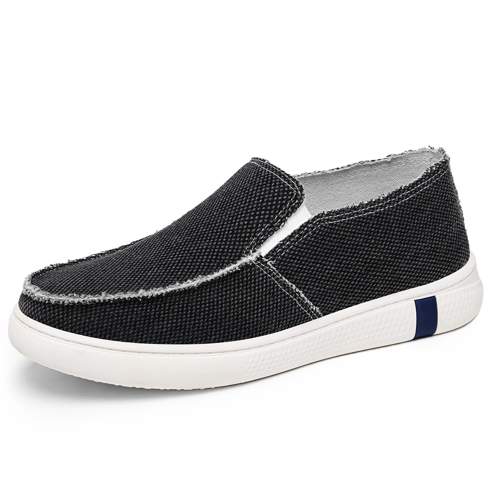Damen Bequeme Slip-On Sneakers mit modischem Denim-Design Heidi Mode - Image 8