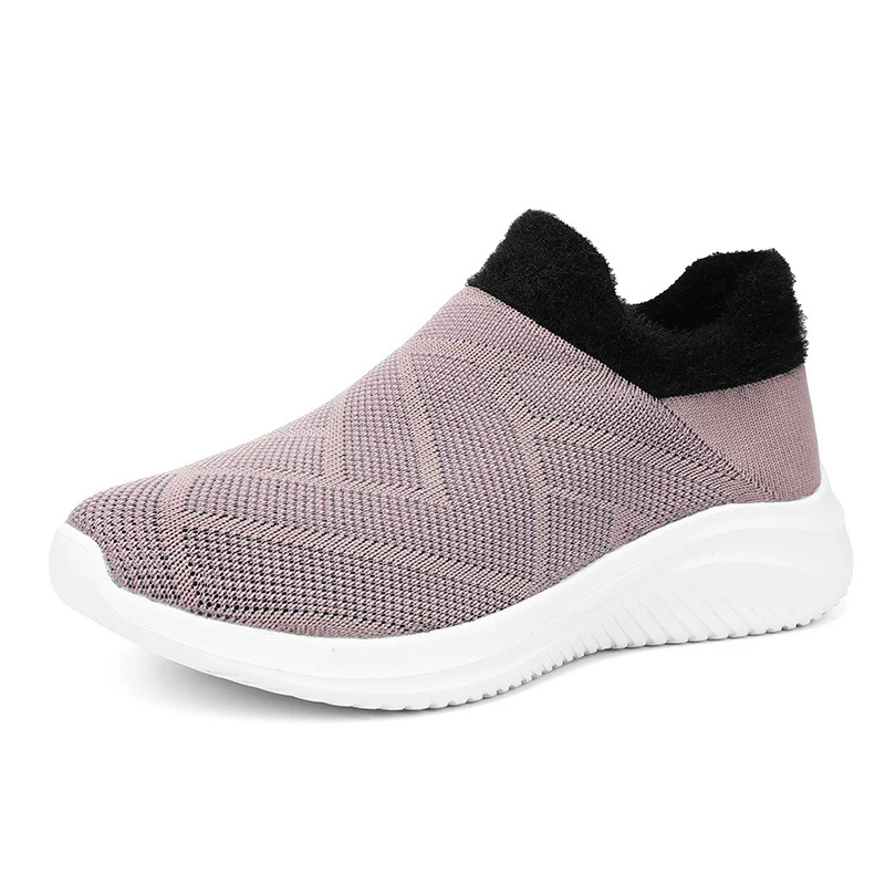 Damen Bequeme Slip-On Sneakers mit warmem Innenfutter Heidi Mode - Image 4