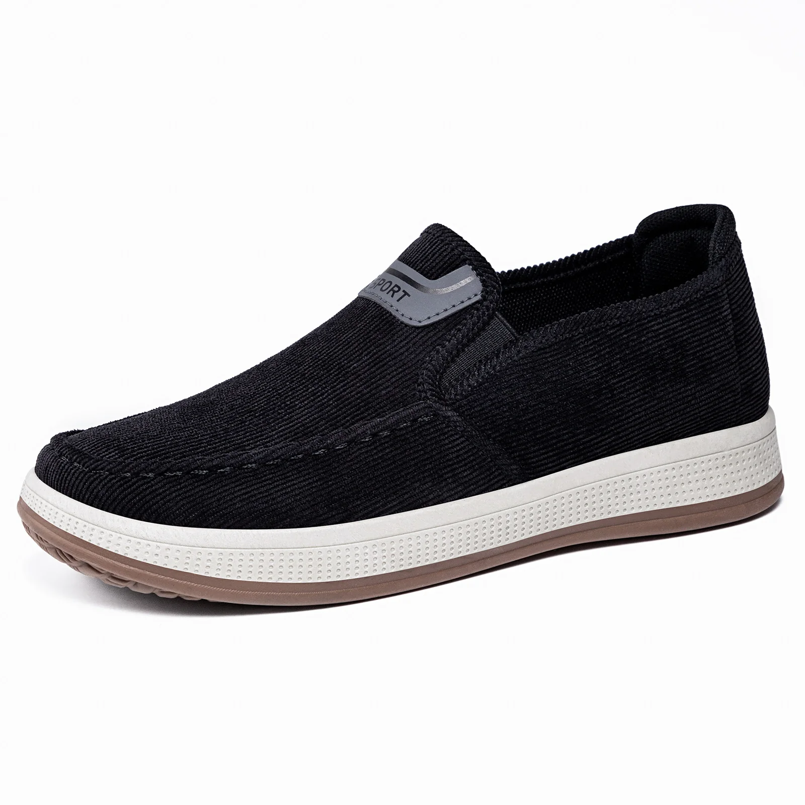 Damen Bequeme Slip-On Sport-Schuhe aus elastischem Gewebe Heidi Mode - Image 5