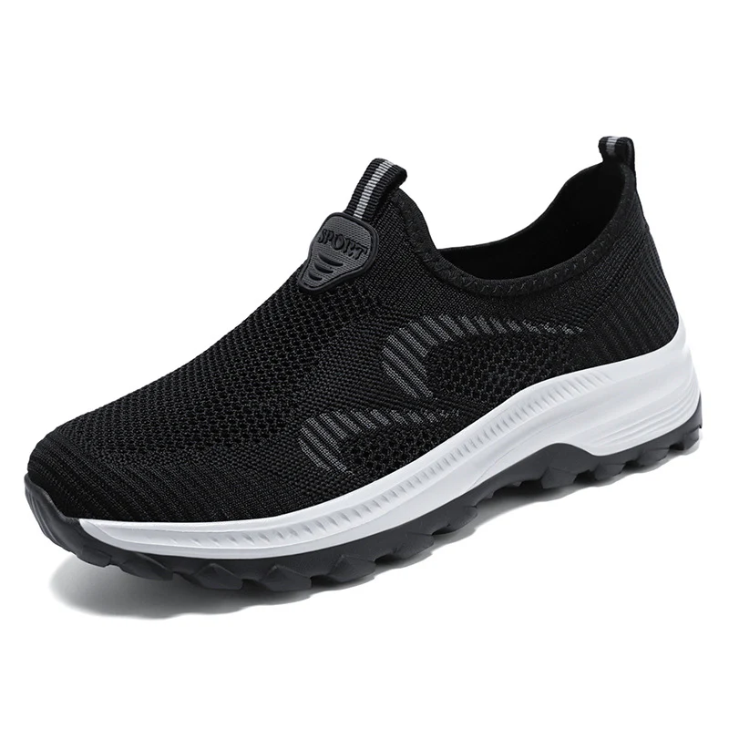 Damen Bequeme Slip-On Sportschuhe mit atmungsaktivem Mesh-Obermaterial Heidi Mode - Image 5