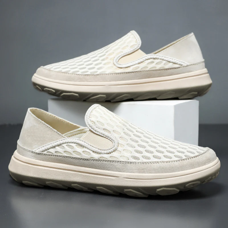 Damen Bequeme Slip-On Sportschuhe mit atmungsaktivem Obermaterial Heidi Mode - Image 2