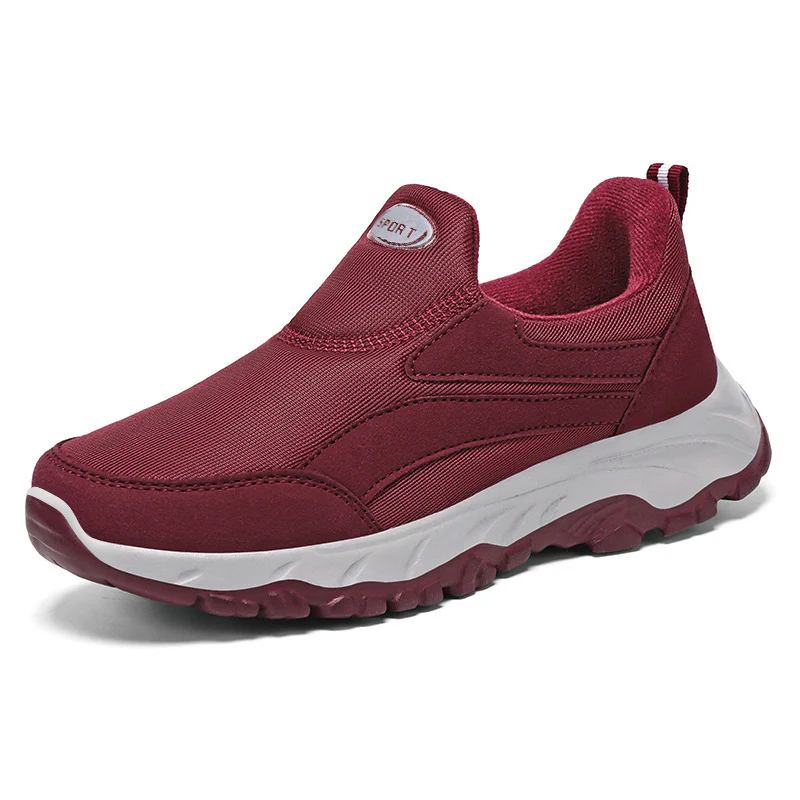 Damen Bequeme Slip-On Sportschuhe mit stoßdämpfender Sohle und flexiblem Obermaterial Heidi Mode - Image 9