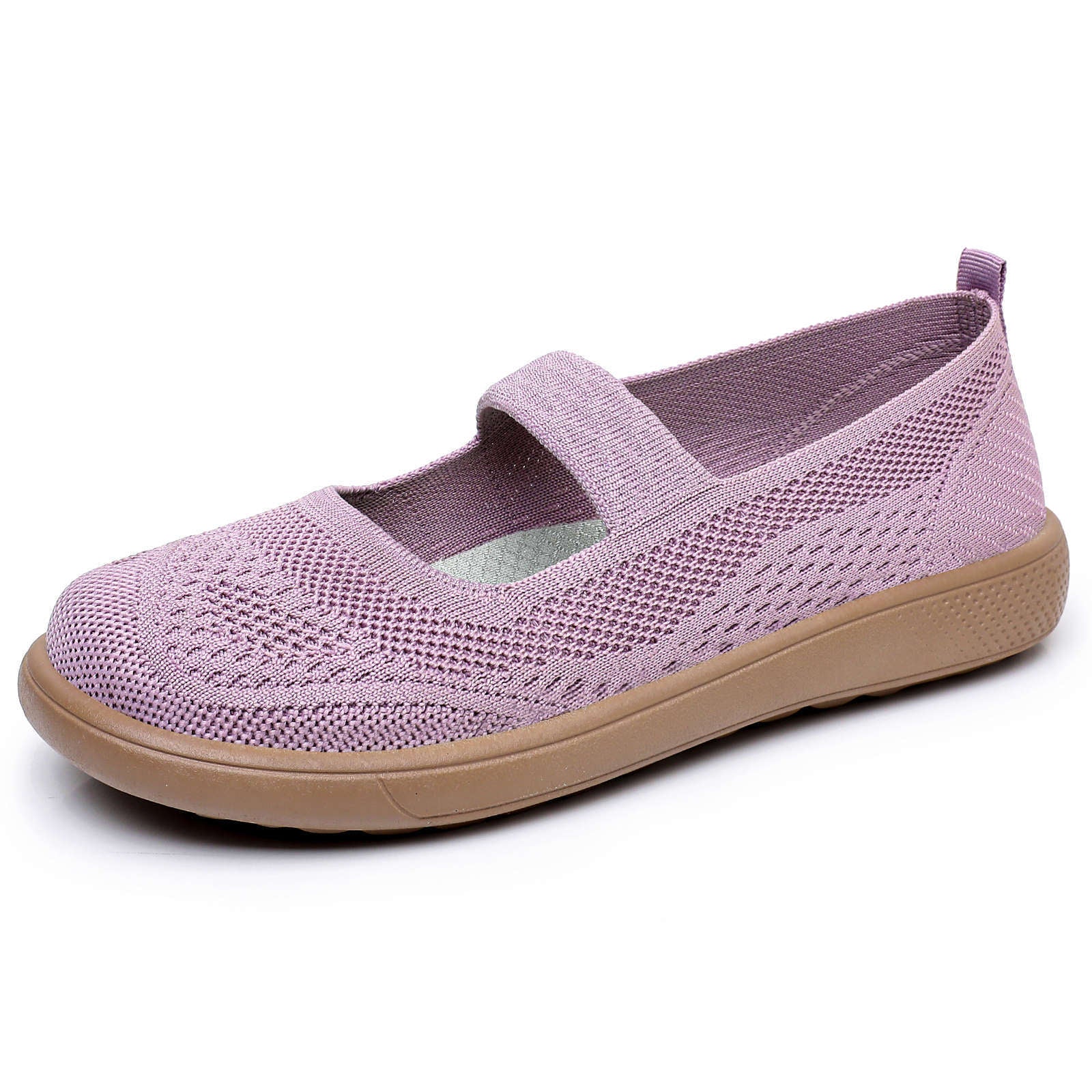 Damen Bequeme Slipper mit elastischem Riemen und atmungsaktivem Obermaterial Heidi Mode - Image 5