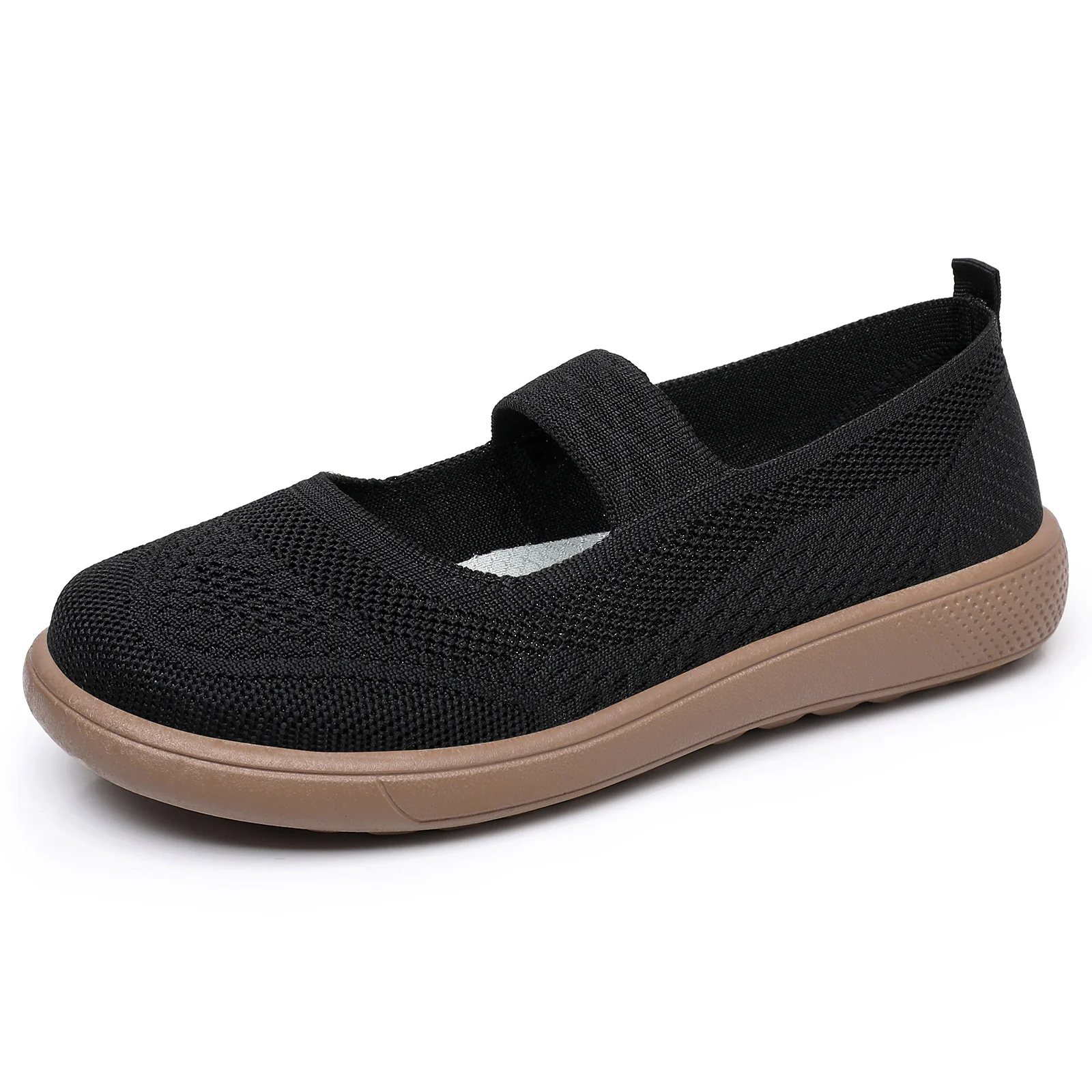 Damen Bequeme Slipper mit elastischem Riemen und atmungsaktivem Obermaterial Heidi Mode - Image 6