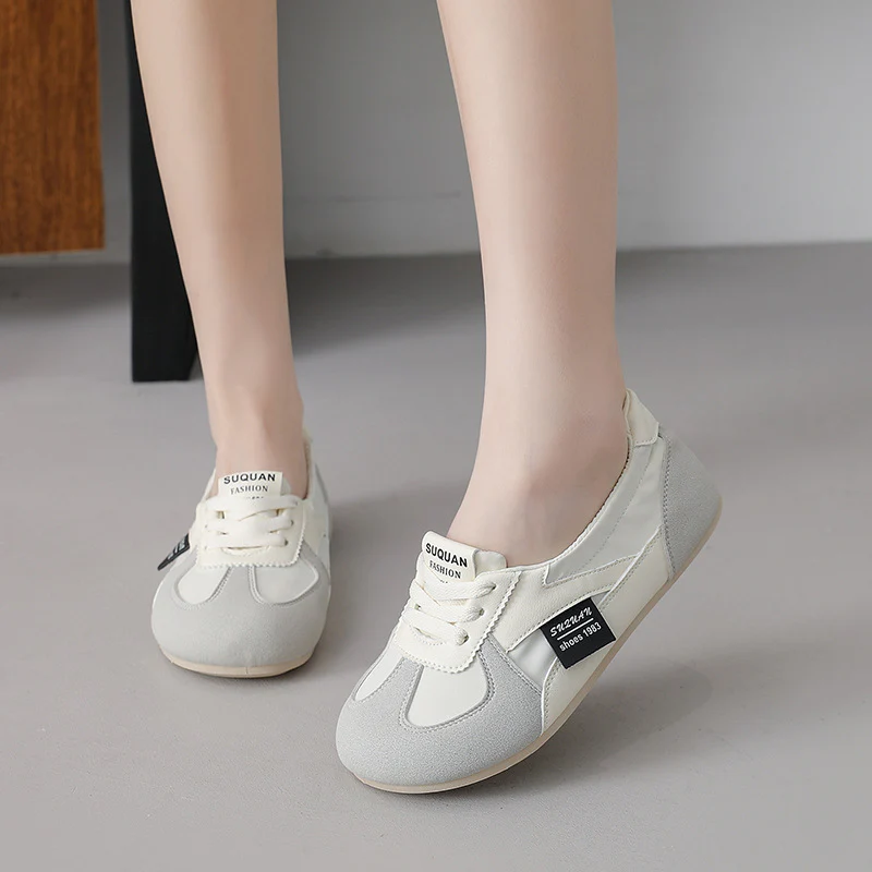 Damen bequeme Sneaker mit elastischem Einstieg und modernem Design Heidi Mode - Image 3