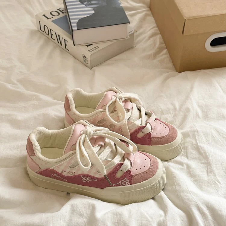 Damen Bequeme Sneaker mit floralen Akzenten und atmungsaktiver Sohle Heidi Mode - Image 7