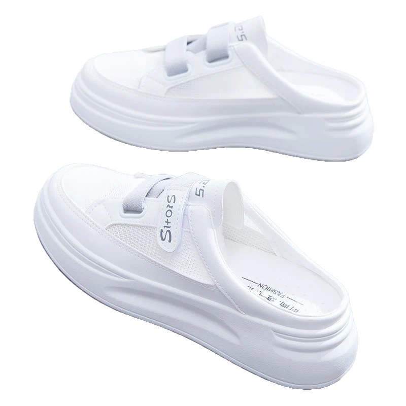 Damen bequeme Sneaker mit innovativem Klettverschluss und rutschfester Sohle Heidi Mode - Image 5