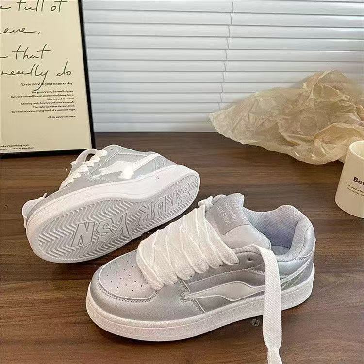 Damen Bequeme Sneaker mit modernem Obermaterial und gepolsterter Sohle Heidi Mode - Image 2
