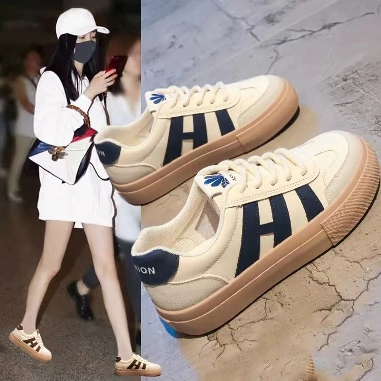 Damen Bequeme Sneakers im sportlich-eleganten Design mit atmungsaktiver Oberfläche Heidi Mode - Image 2
