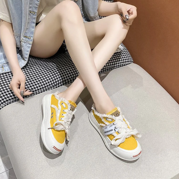 Damen Bequeme Sneakers mit stylischem Fleece-Obermaterial und modischem Design Heidi Mode - Image 5