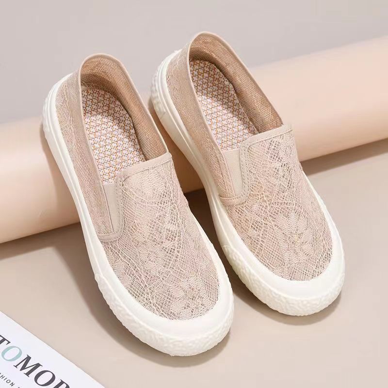 Damen Bequeme Spitzen-Slipper mit rutschfester Sohle Heidi Mode - Image 2