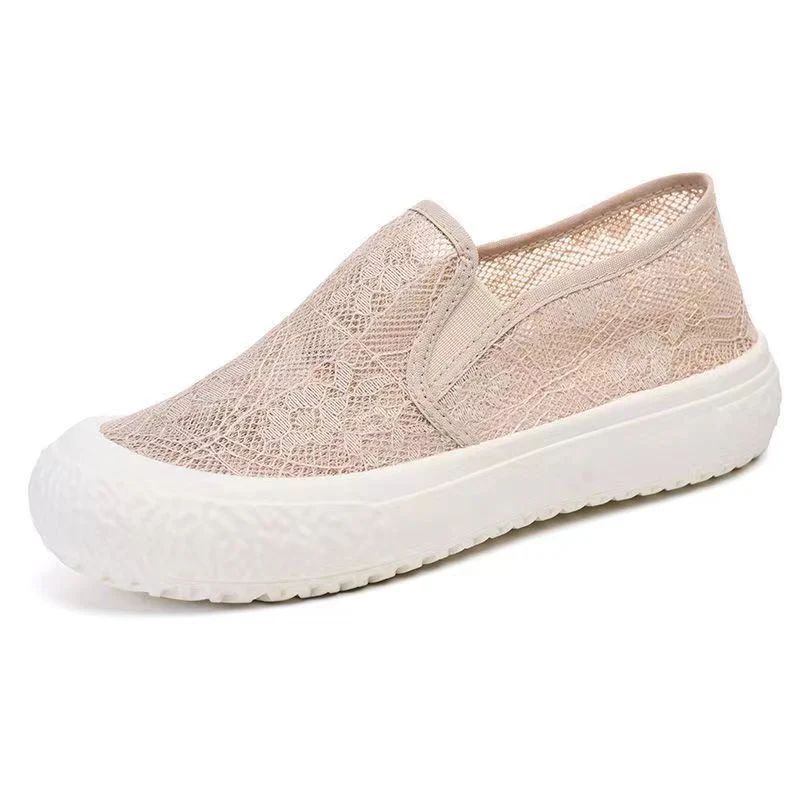 Damen Bequeme Spitzen-Slipper mit rutschfester Sohle Heidi Mode - Image 5