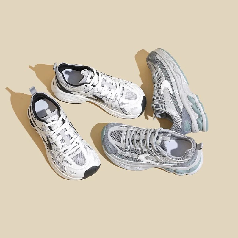 Damen Bequeme Sport-Sneaker mit atmungsaktiver Mesh-Oberfläche und dämpfender Sohle Heidi Mode - Image 3