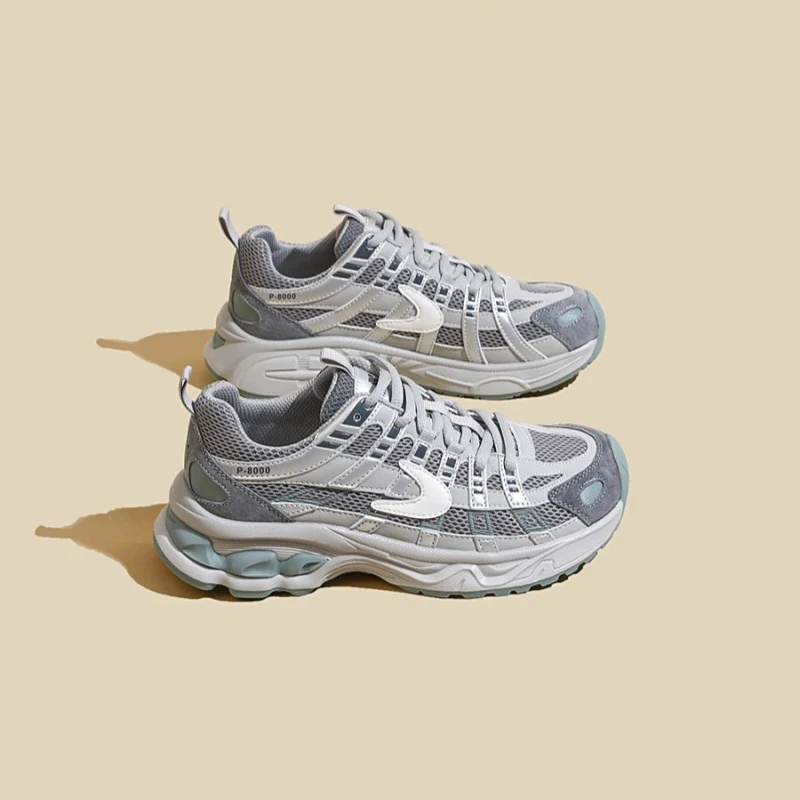 Damen Bequeme Sport-Sneaker mit atmungsaktiver Mesh-Oberfläche und dämpfender Sohle Heidi Mode - Image 4