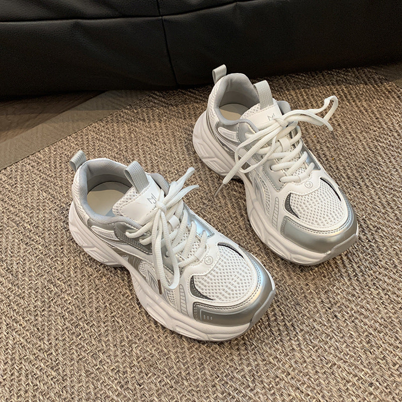 Damen Bequeme Sport Sneakers mit atmungsaktivem Obermaterial und dämpfender Sohle Heidi Mode - Image 6