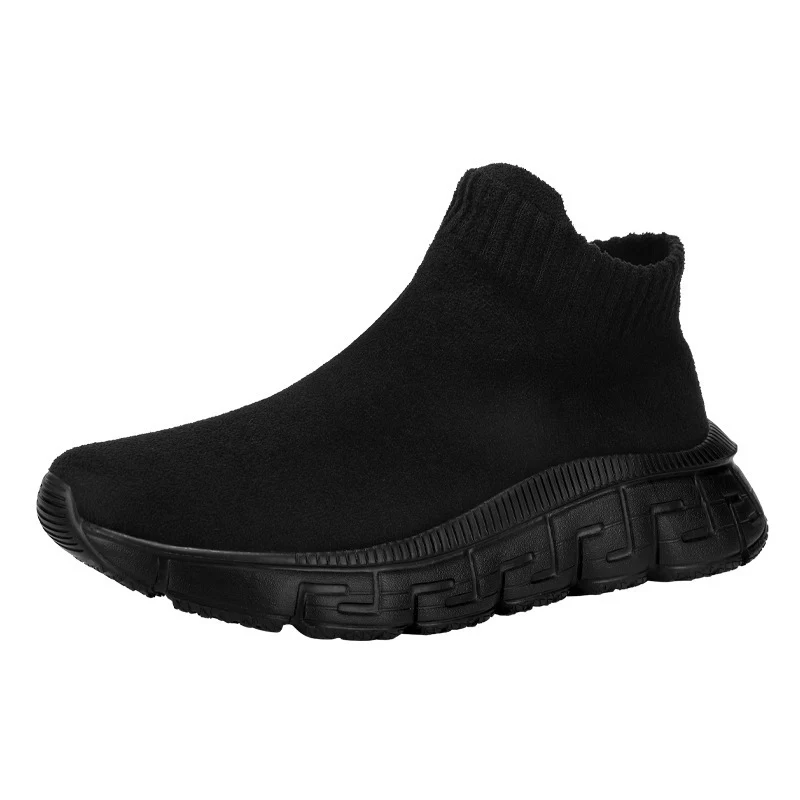 Damen Bequeme Stretch-Sneaker mit hochgezogenen Fersenpolstern Heidi Mode - Image 4