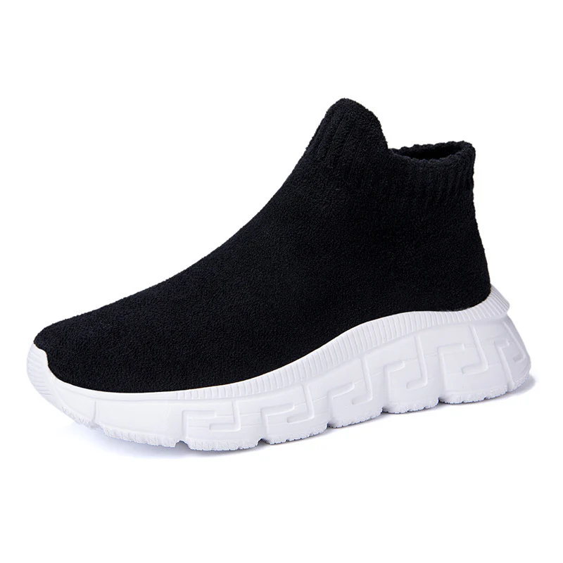 Damen Bequeme Stretch-Sneaker mit hochgezogenen Fersenpolstern Heidi Mode - Image 5