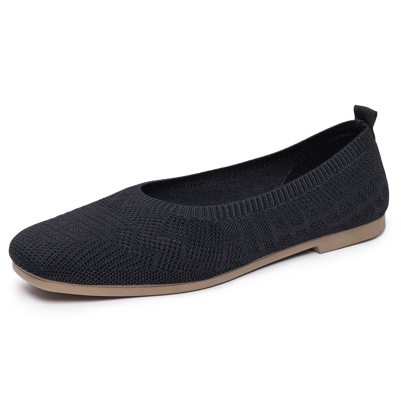 Damen Bequeme Strick-Ballerinas Heidi Mode - Image 6