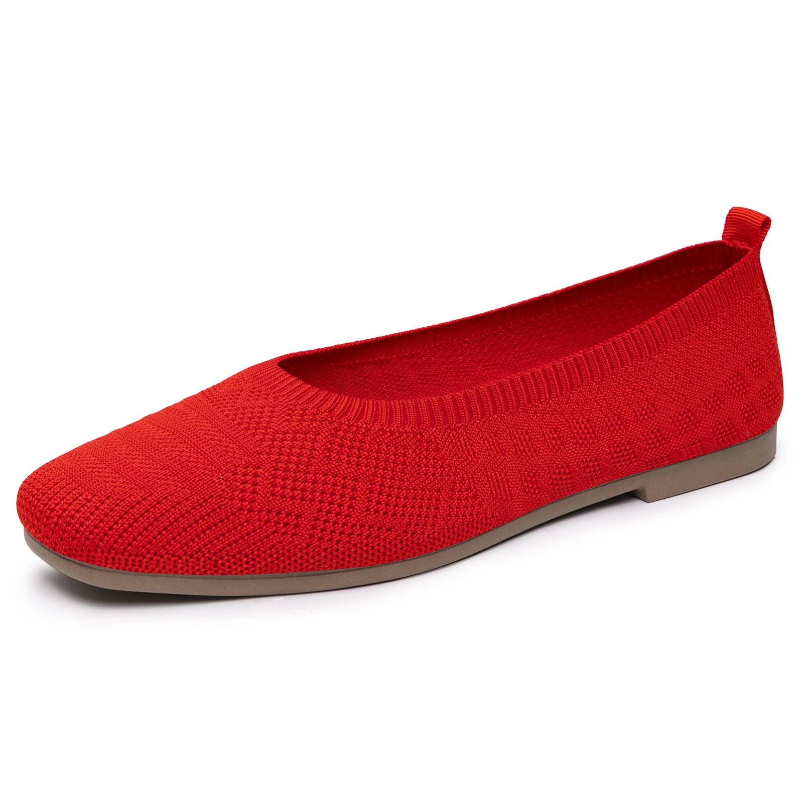 Damen Bequeme Strick-Ballerinas Heidi Mode - Image 9