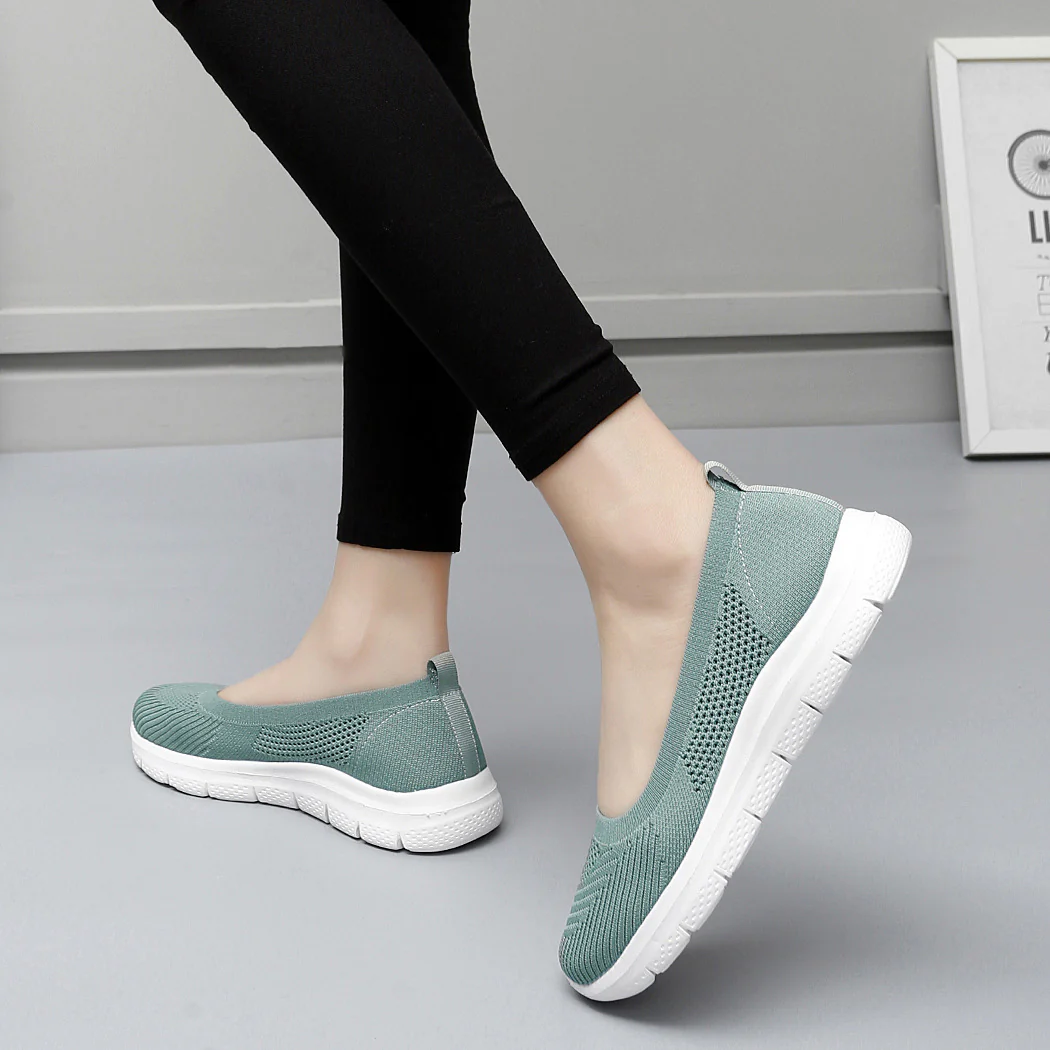 Damen Bequeme Strick-Slippers für Alltag und Freizeit Heidi Mode