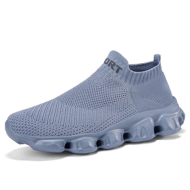 Damen Bequeme Strick-Sneaker mit elastischem Bund Heidi Mode - Image 8