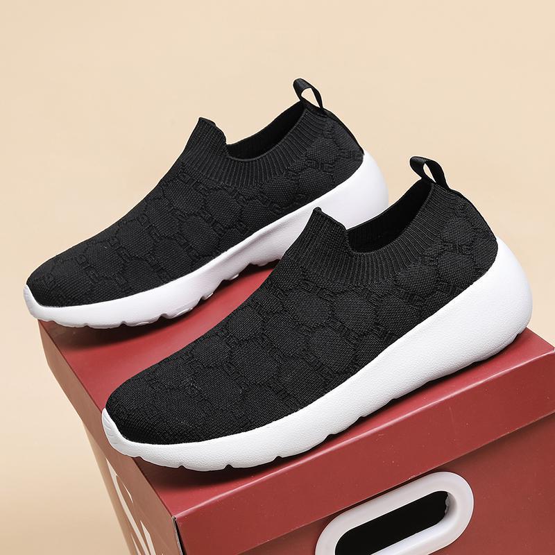 Damen Bequeme Strick-Sneaker mit elastischem Kragen Heidi Mode - Image 6