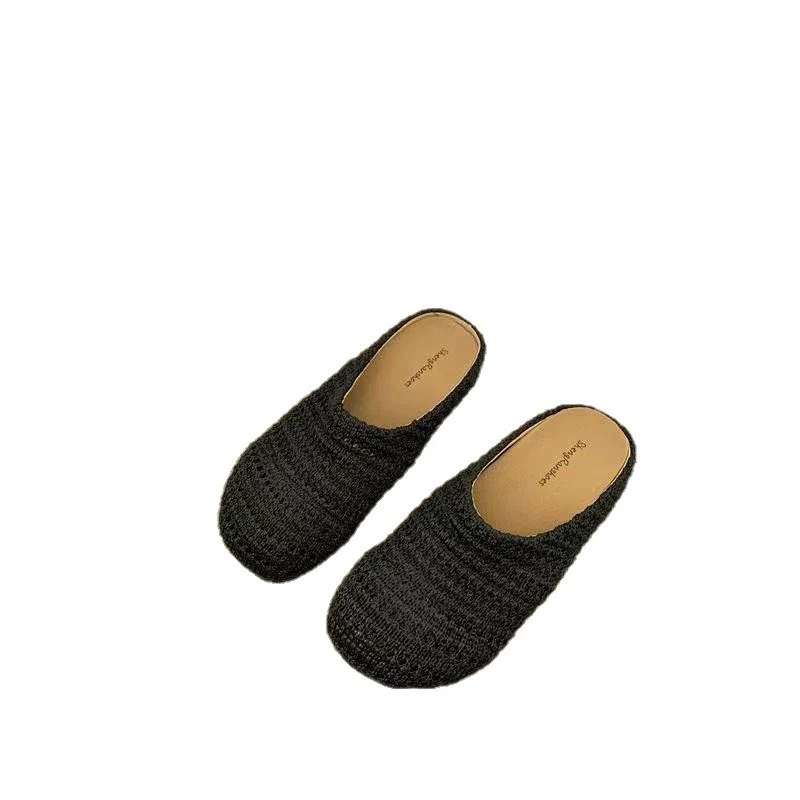 Damen Bequeme Strickschlappen Heidi Mode - Image 5