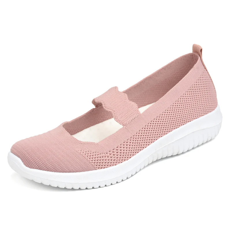 Damen bequeme und atmungsaktive Ballerinas mit elastischem Einsatz Heidi Mode - Image 7