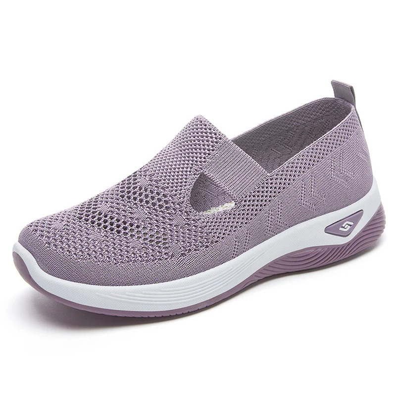 Damen Bequeme und atmungsaktive Knit-Slipper Heidi Mode - Image 8