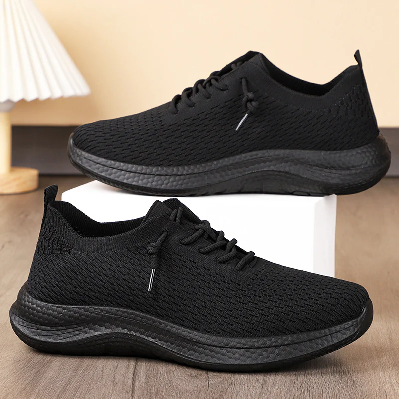 Damen Bequeme und atmungsaktive Laufschuhe mit elastischem Mesh-Obermaterial Heidi Mode - Image 2