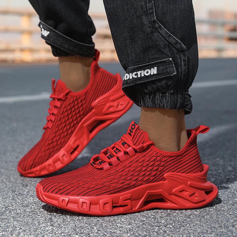 Damen Bequeme und atmungsaktive Laufschuhe mit flexibler Sohle und Rutschfestem Design Heidi Mode - Image 3